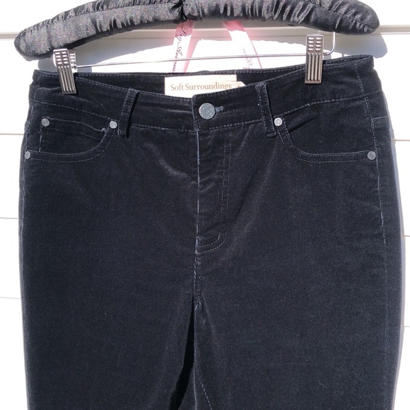 Soft Surroundings Corduroy Pants 6P - Picture 6 of 9